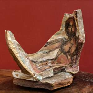 Ceramic shard "Le Baigneur" by Thibaut Renoulet