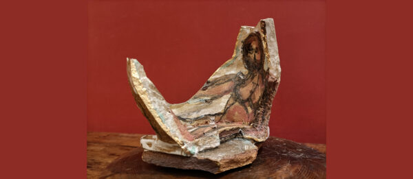 Ceramic shard "Le Baigneur" by Thibaut Renoulet