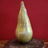 Enamelled stoneware vase.