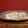 Glazed earthenware platter
