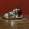 Ametrin and silver ring.