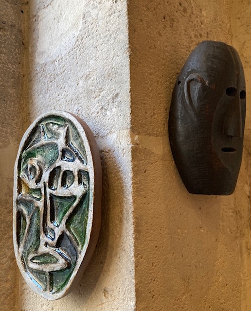 Ceramic and glass "Face de Verre" by Thibaut Renoullet Ceramic and glass "Face de Verre" by Thibaut Renoullet