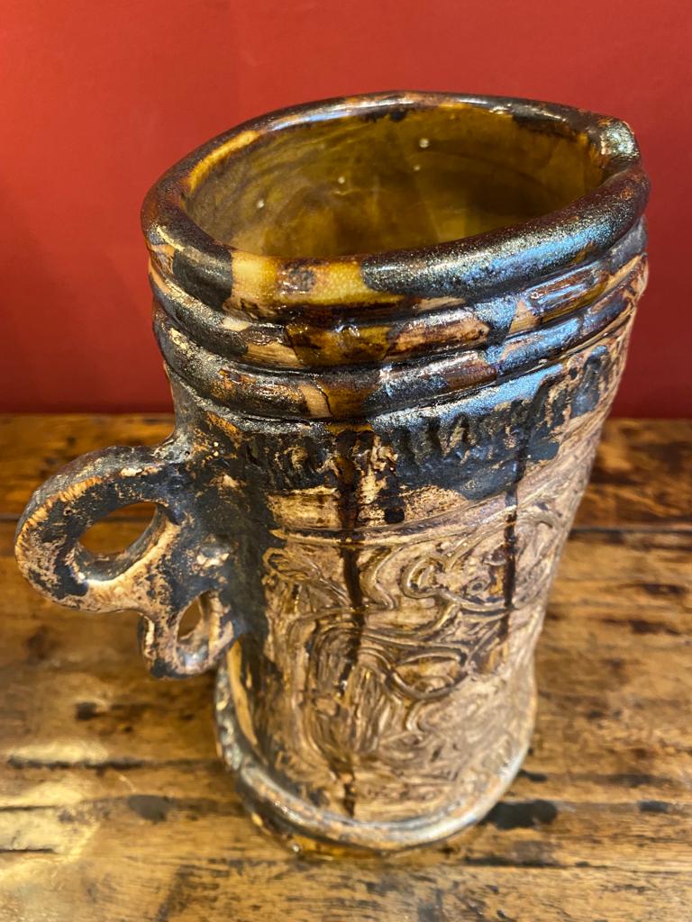 Vase "Tarot" in glazed white stoneware by Thibaut Renoulet Vase "Tarot" in glazed white stoneware by Thibaut Renoulet.