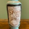 Stoneware vase with slip "Les Transfigurés" 1 by Thibaut Renoulet