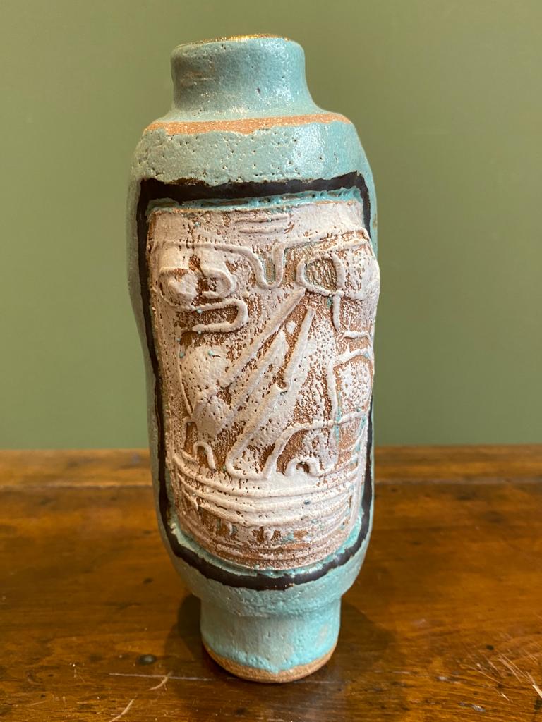 Stoneware vases with slip "Les Transfigurés" 2 by Thibaut Renoulet Stoneware vases with slip "Les Transfigurés" 2 by Thibaut Renoulet