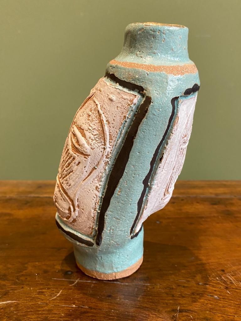 Stoneware vases with slip "Les Transfigurés" 3 by Thibaut Renoulet Stoneware vases with slip "Les Transfigurés" 3 by Thibaut Renoulet
